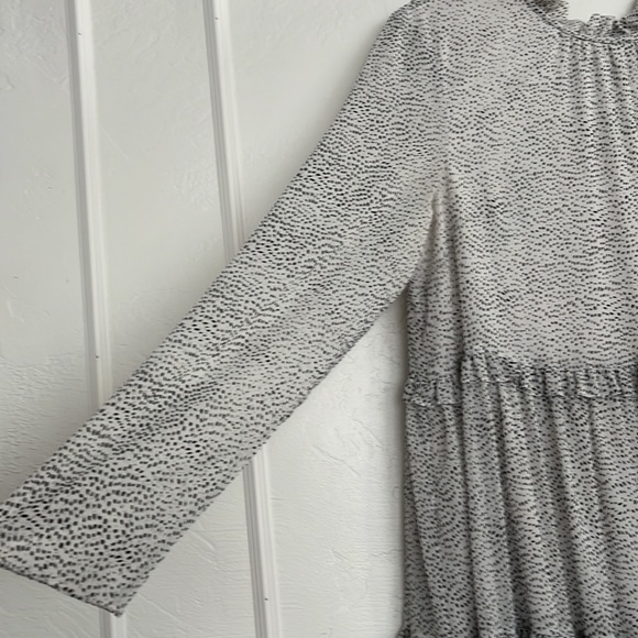 Ted Baker London Chiffon Phenia Dress XL Lpng Sleeve EUC - Picture 8 of 9